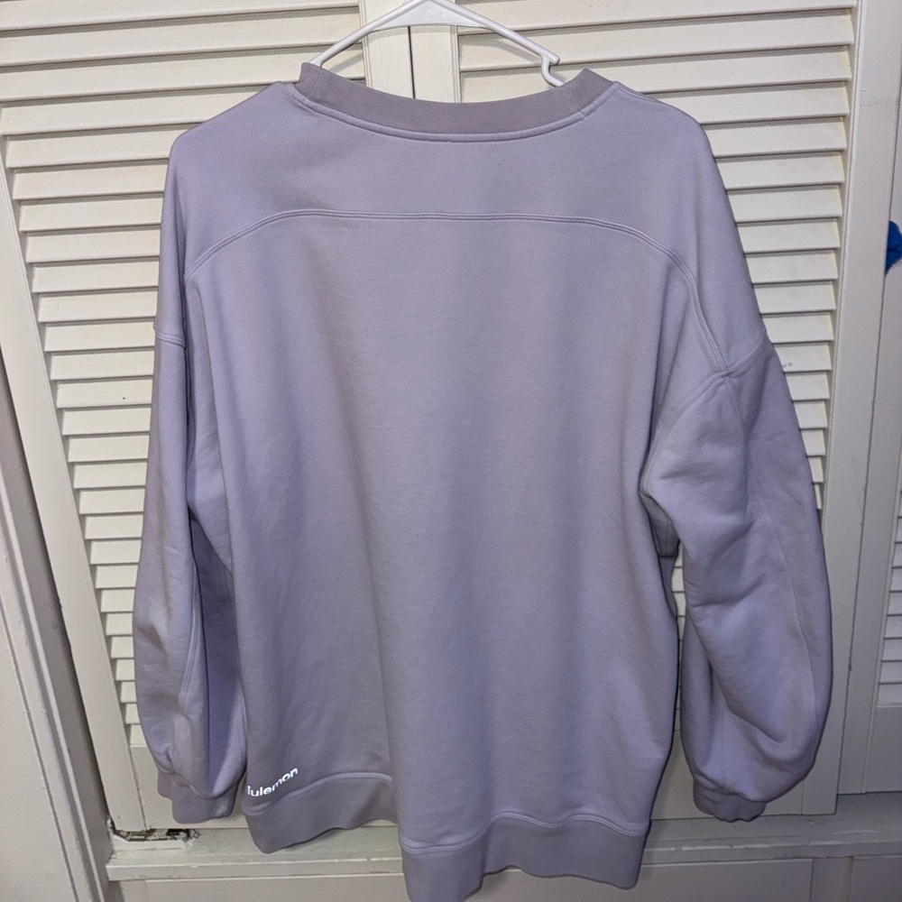 Lululemon over sized crewneck